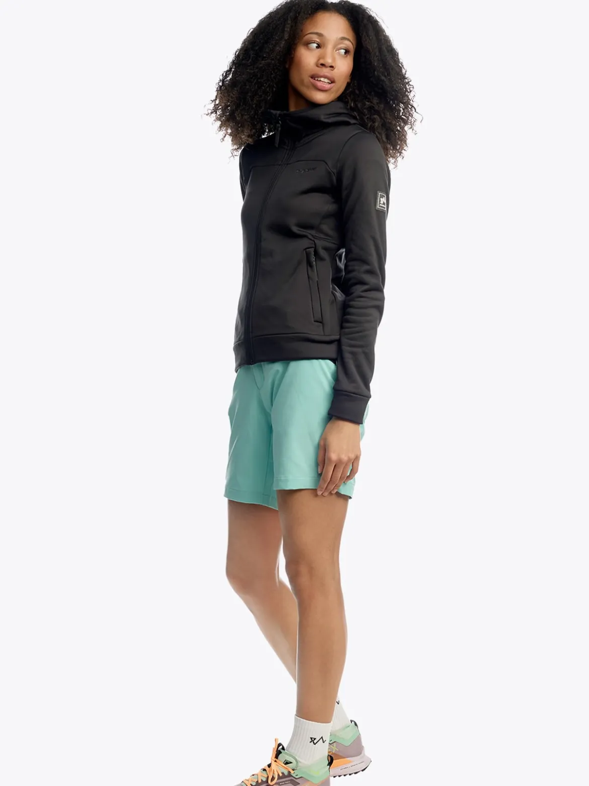 Venture Air Hoodie D Sporty fleecejakke til dame
