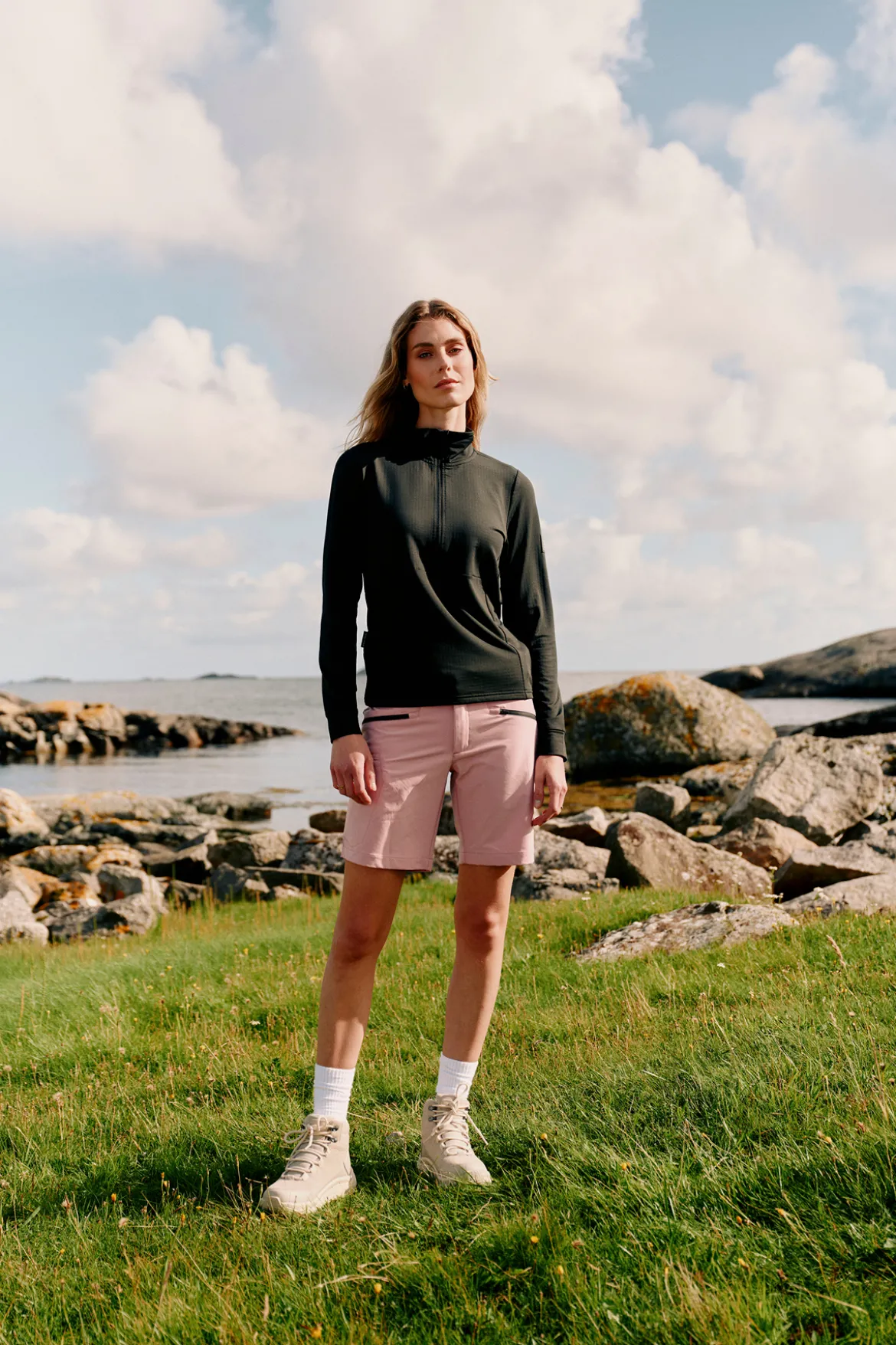 Venture Air Hoodie D Sporty fleecejakke til dame