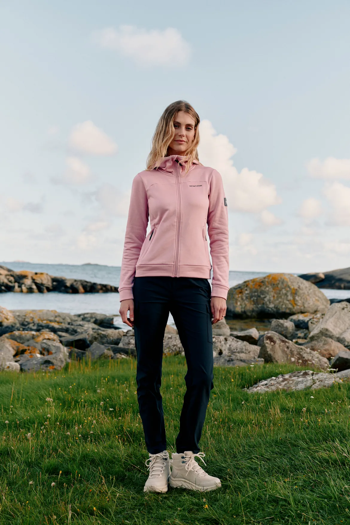 Venture Air Hoodie D Sporty fleecejakke til dame