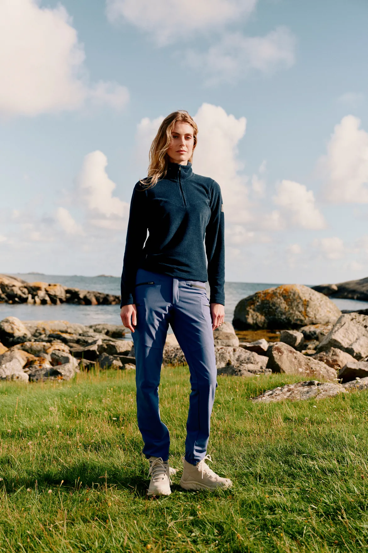 Venture Light Fleece HZ D Halfzip fleecegenser til dame