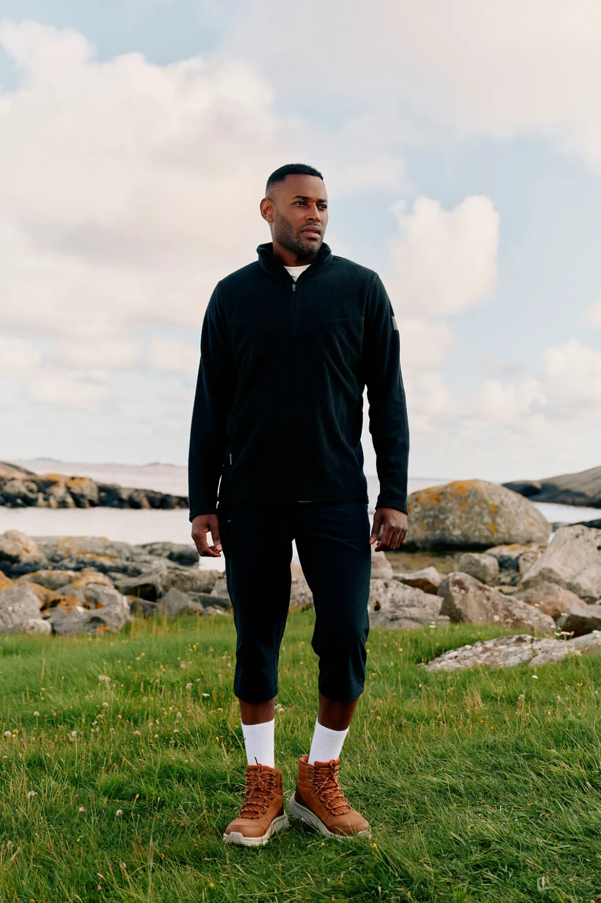 Venture Light Fleece HZ H Halfzip fleecegenser til herre