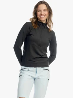 Venture Light Stretch HZ D Lett microfleece halfzip til dame