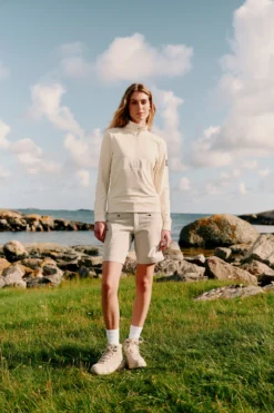 Venture Light Stretch HZ D Lett microfleece halfzip til dame