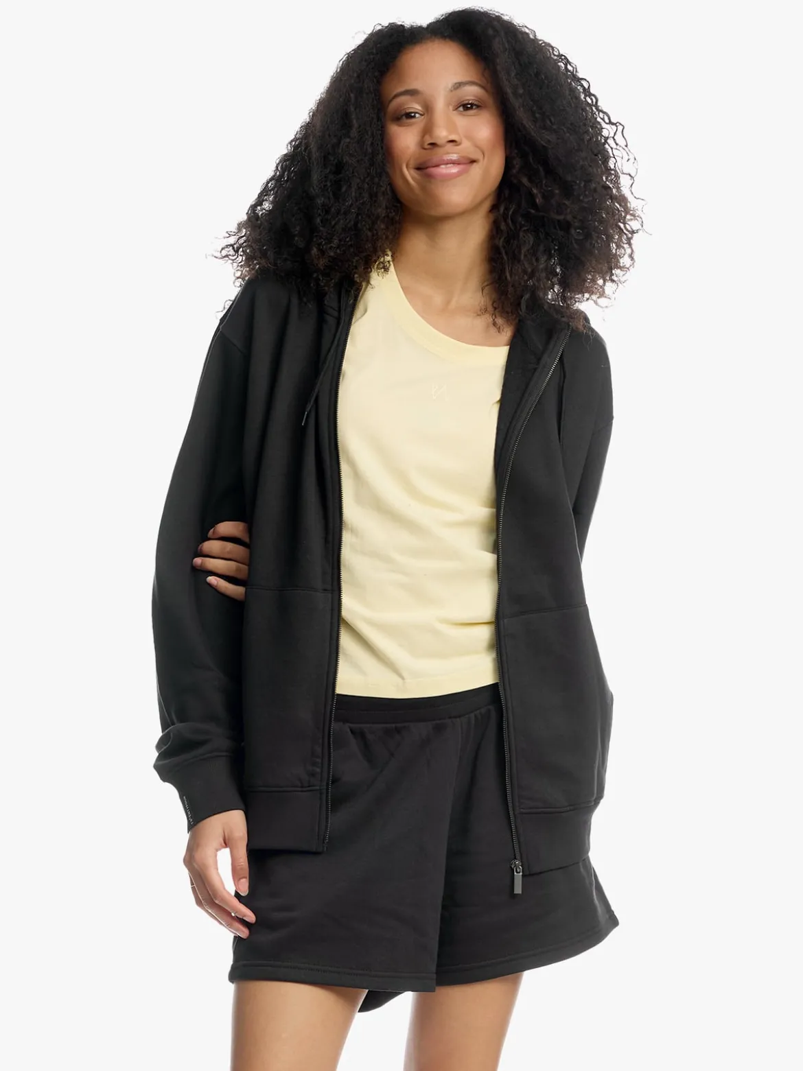 & Zip Hoodie U Myk og komfortabel hettejakke i unisex